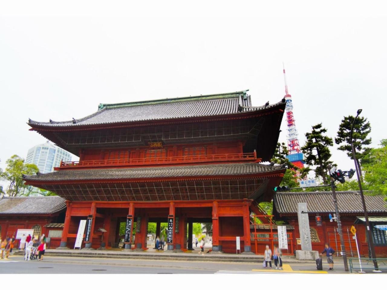 Hotel Wing International Shimbashi Onarimon Tokio Exterior foto