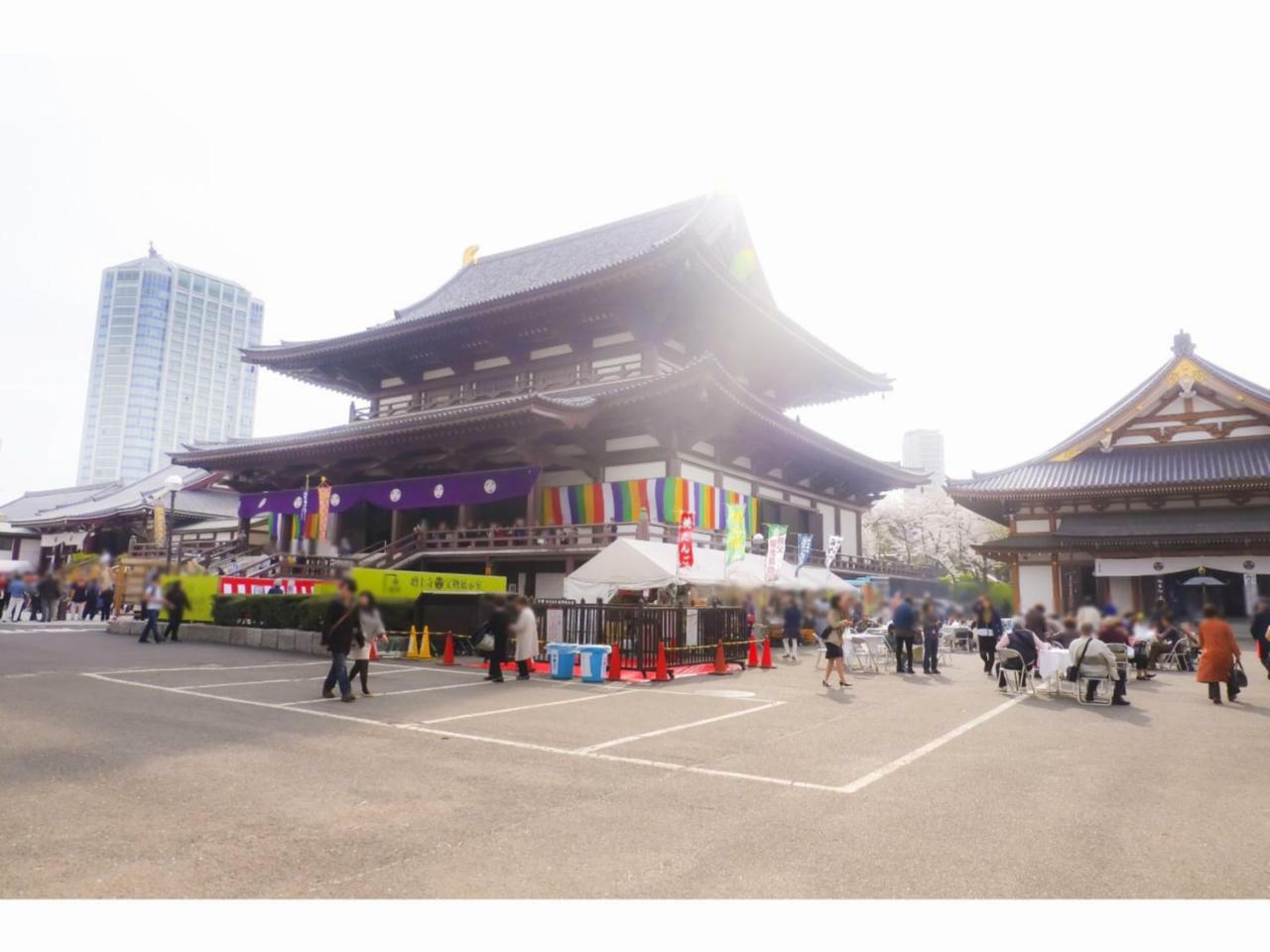 Hotel Wing International Shimbashi Onarimon Tokio Exterior foto